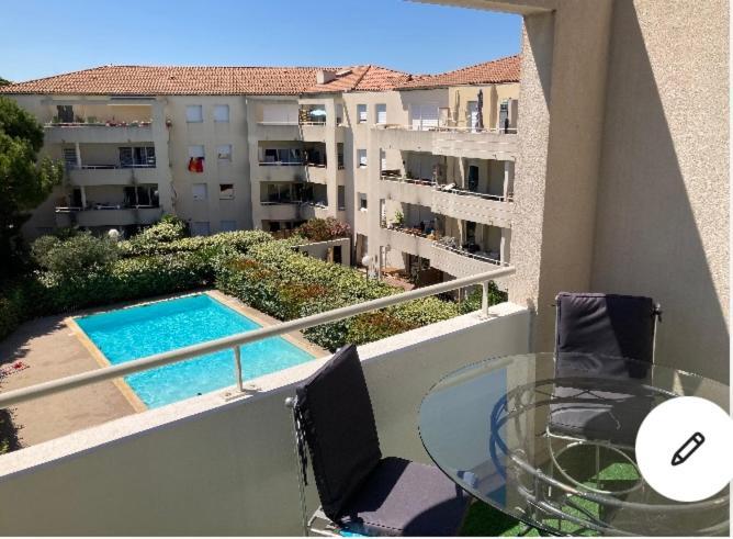 Superbe Appartement T3 Avec Piscine Montpellier Bagian luar foto